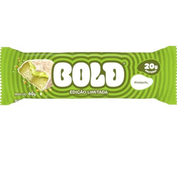 BOLD BAR PISTACHE (60G) BOLD