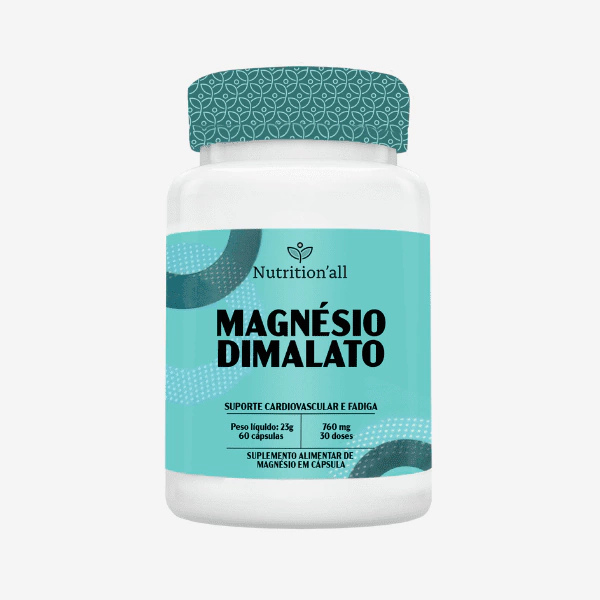 MAGNESIO DIMALATO 760 MG (60 CAPS) NUTRITIONALL