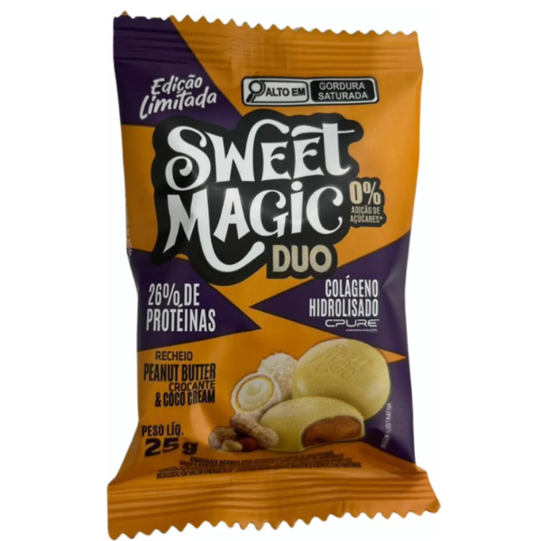 SWEET MAGIC AMENDOIM E COCO (25G) CANIBAL