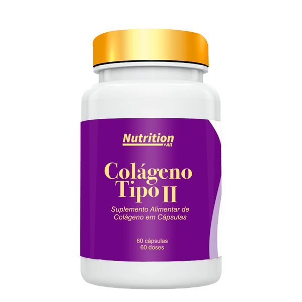 Colágeno Tipo 2 - 40mg (60 Cápsulas) - Nutrition All