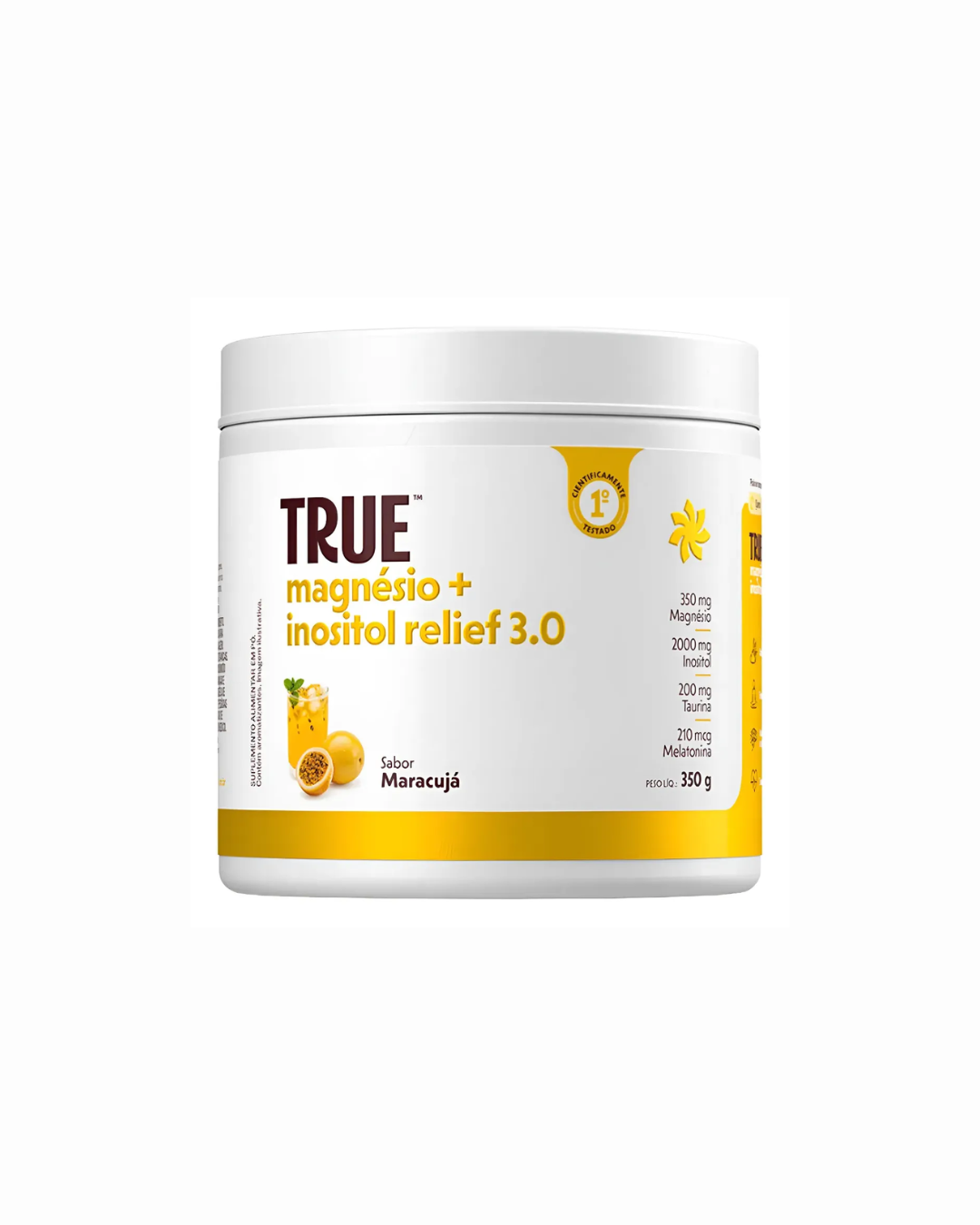 True Magnesio + Inositol + Melatonina 3.0 350g – True Source Sabor Maracuja
