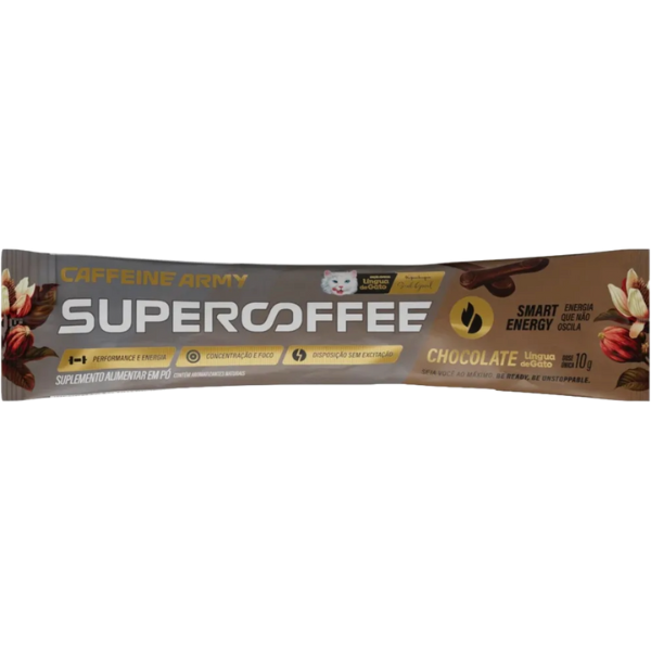 SUPER COFFEE LINGUA DE GATO (10G) CAFFEINE ARMY