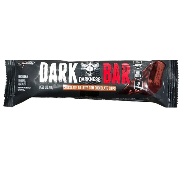 DARK BAR CHOC LEITE COM CHIPS (90G) INTEGRAL MEDIC