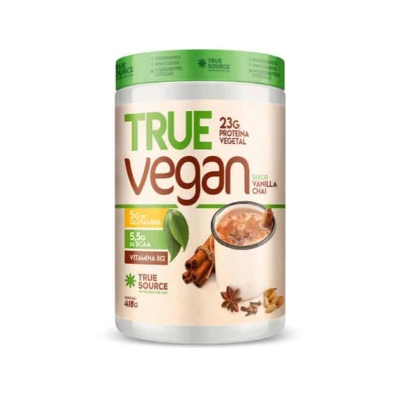 True Vegan 418g | Proteina Vegana | Sabor Vanilla Chai | True Source