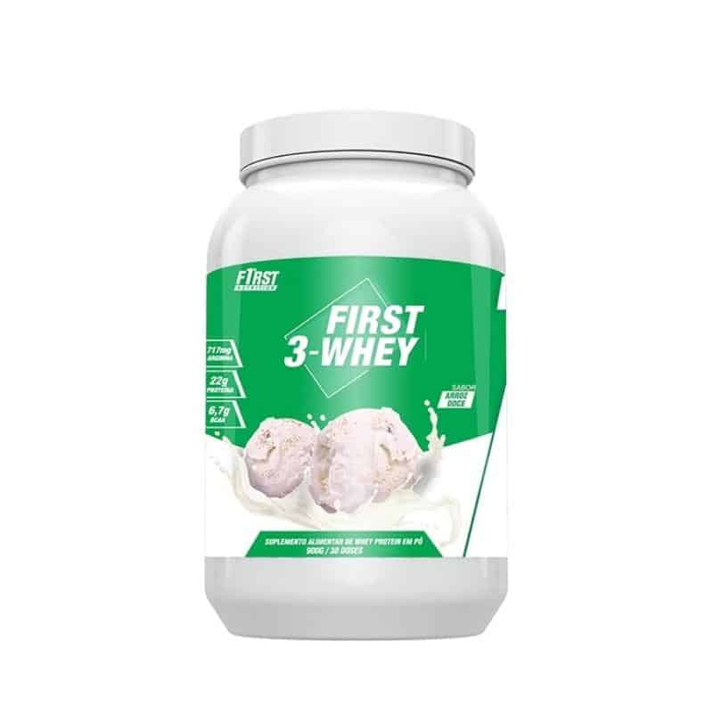 First 3-Whey 900g | Sabor Arroz Doce | First Nutrition