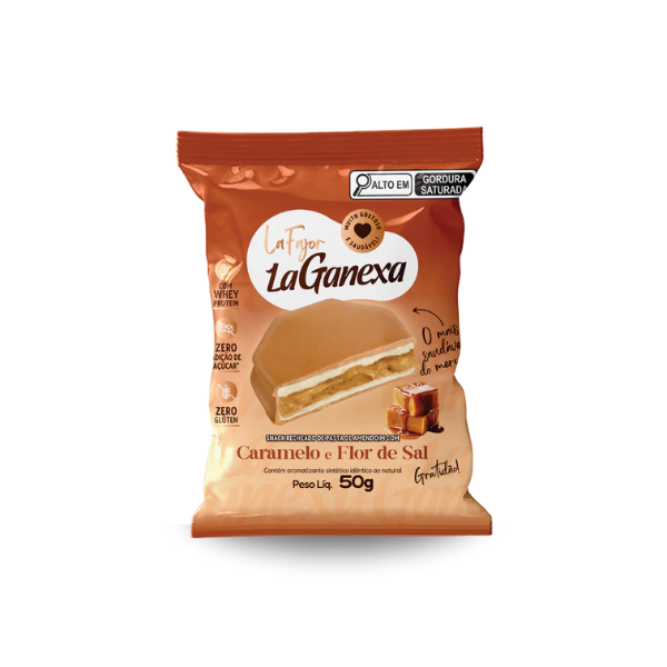 LA FAJOR CARAMELO E FLOR DE SAL (50G) LA GANEXA