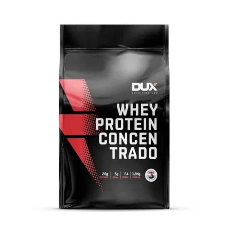 Whey Protein Concentrado | Sabor Chocolate 1800g | DUX Nutrition Lab