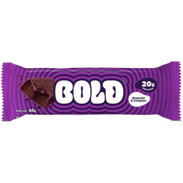BOLD BAR BROWNIE & CRISPIES (60g) BOLD SNACKS