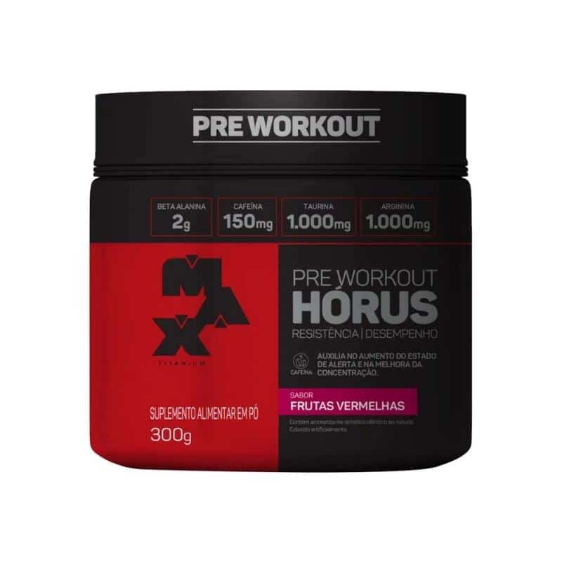 Horus 300g | Sabor Frutas Vermelhas | Max Titanium