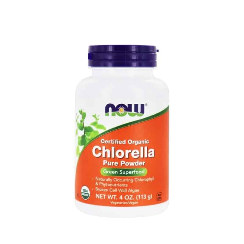 Chlorella Pure Powder 113g | Now Foods