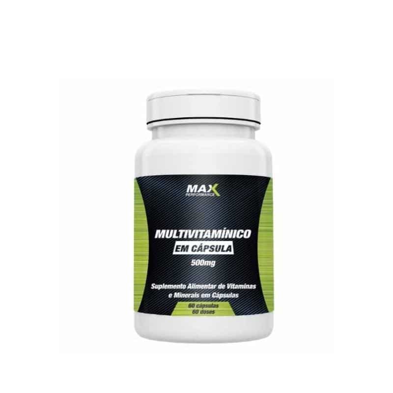 Multivitamínico 500mg | 60 Cápsulas | Max Performance