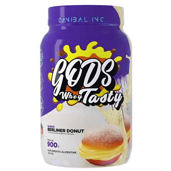 GODS WHEY TASTY BERLINER DONUT (900G) CANIBAL INC