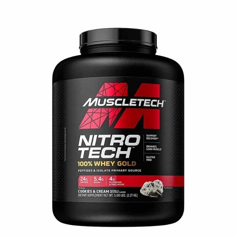 Nitro Tech Whey Protein 2300g | Sabor Cookies | Muscletech