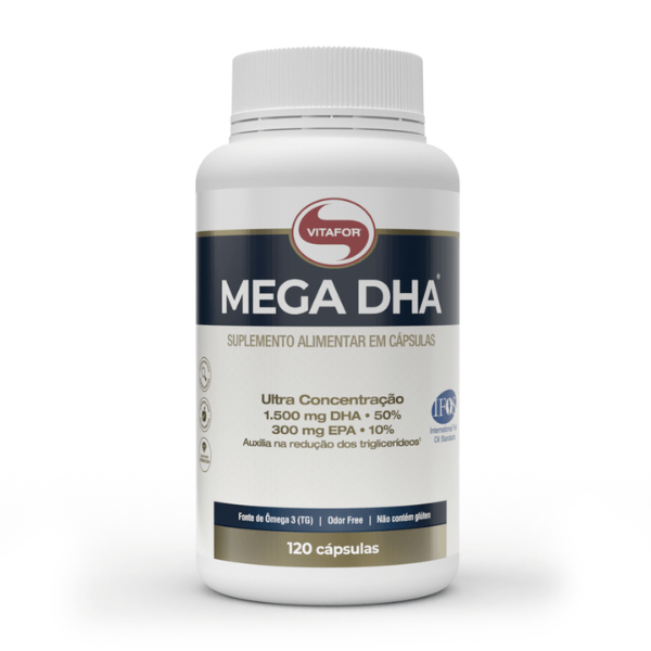MEGA DHA (120 CAPS) VITAFOR