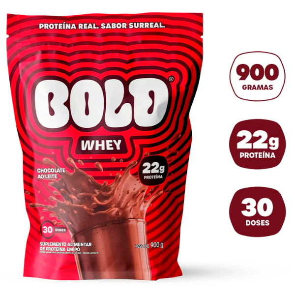 BOLD WHEY CHOCOLATE AO LEITE (900G) BOLD SNACKS