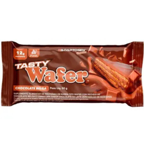 TASTY WAFER CHOCOLATE BELGA (50G) ADAPTOGEN