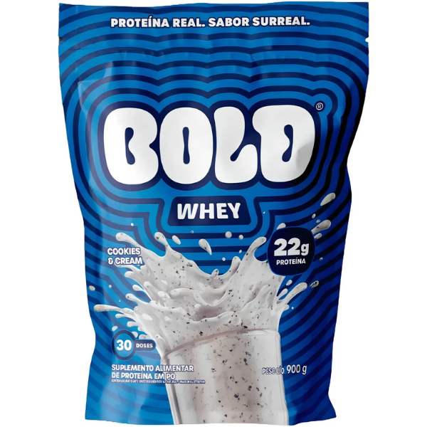 BOLD WHEY COOKIES E CREAM (900G) BOLD SNACKS