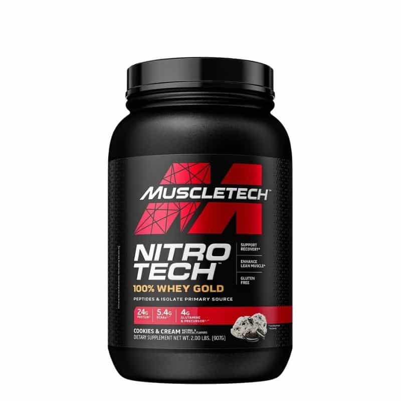 Nitro Tech Whey Protein 1Kg | Sabor Cookies | Muscletech