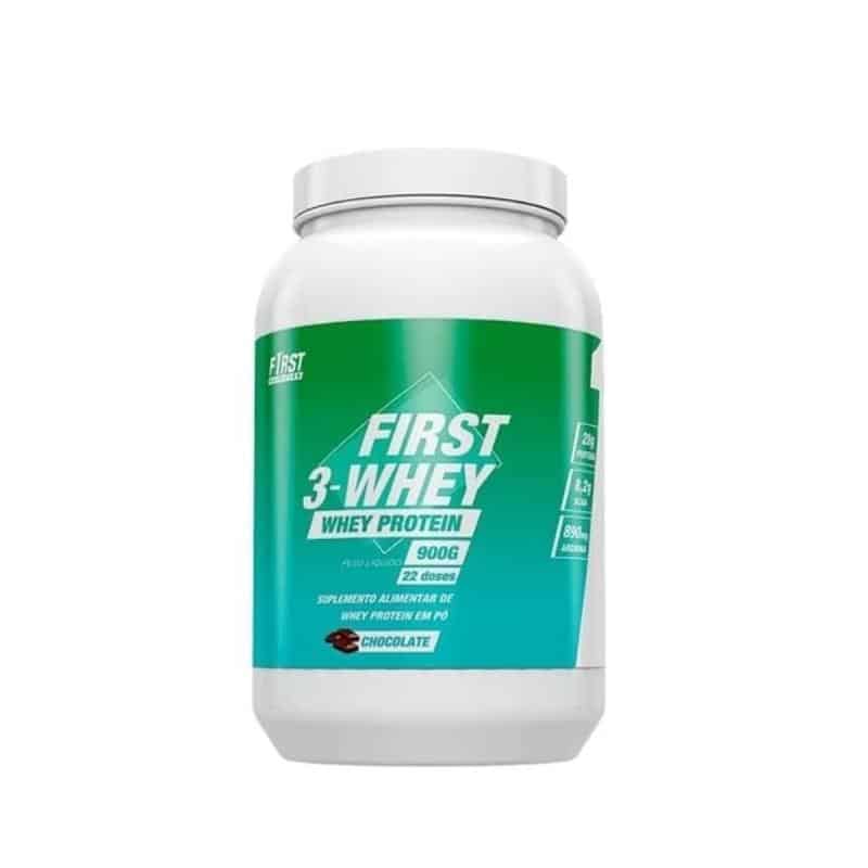 First 3-Whey 900g | Sabor Baunilha | First Nutrition