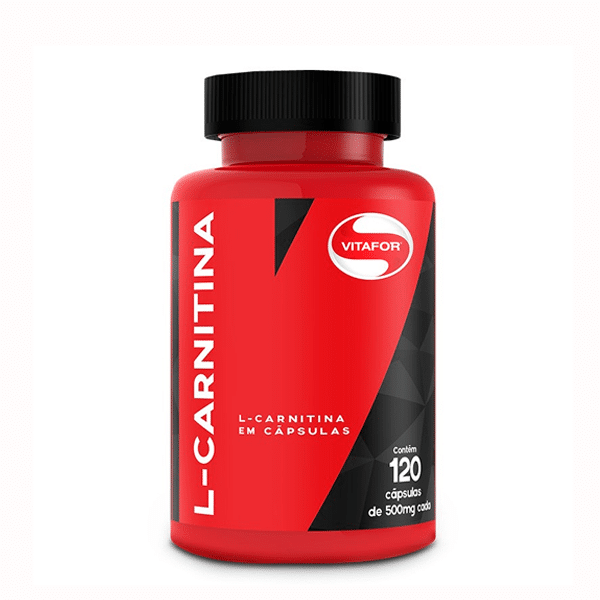 L-Carnitina 500mg - Vitafor (60 cápsulas)