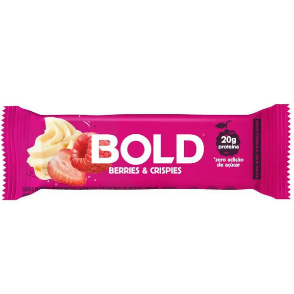 BOLD BAR BERRIES CRISPIES (60g) BOLD SNACKS
