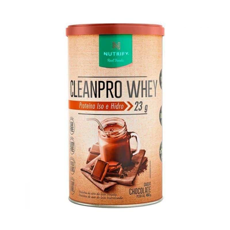 Clean Pro Whey 450g | Sabor Chocolate | Nutrify