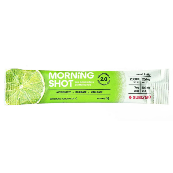 MORNING SHOT LIMÃO (6G) SUBLYME