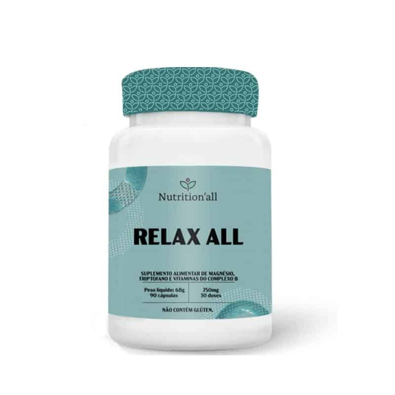 Relax All 750mg | 90 Cápsulas | Nutrition All
