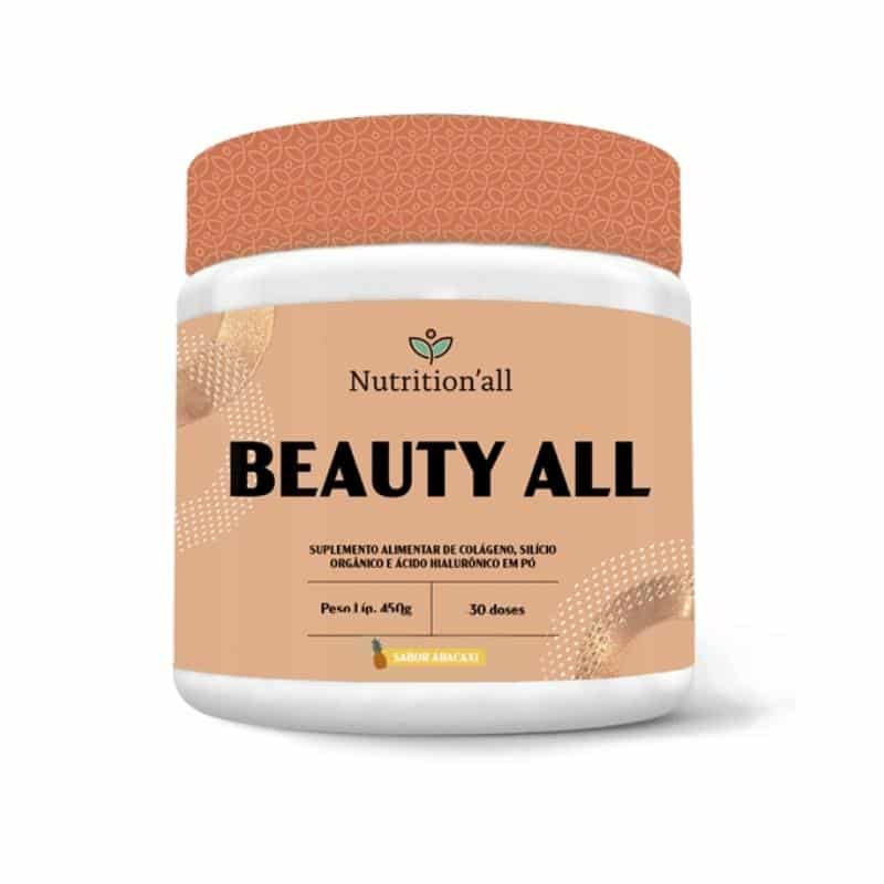 Colágeno Beauty All 450g | Sabor Abacaxi | Nutrition All