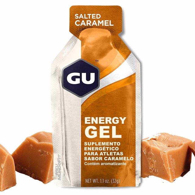Energy Gel 32g | Sabor Caramelo | Caixa com 24uni | GU