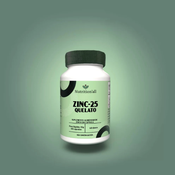 ZINC 25 QUELADO 25MG (60 CAPS) NUTRITIONALL