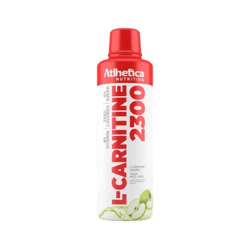 L-Carnitine 2300 480ml | Sabor Maça Verde | Atlhetica Nutrition
