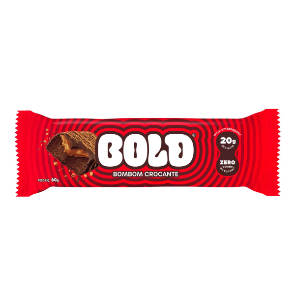 BOLD BAR BOMBOM CROCANTE (40G) BOLD SNACKS