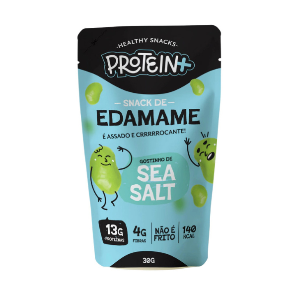 EDAMAME SNACKS SEA SALT (30G) PROTEIN PLUS