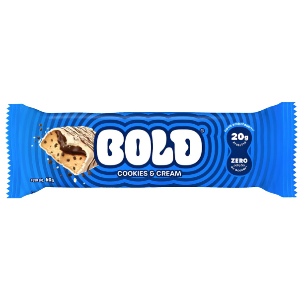 BOLD CRUNCH COOKIES E CREAM (60G) BOLD SNACKS