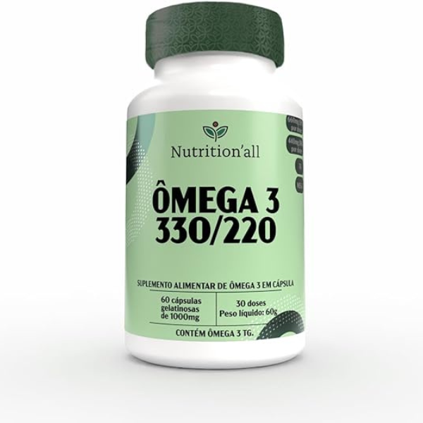 Ômega 33/22 1000mg (60 Cápsulas) - Nutrition All