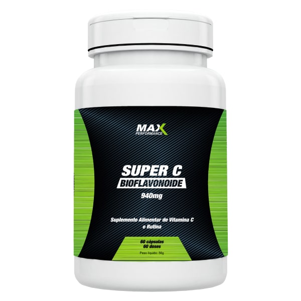 Super C 940mg | 60 Cápsulas | Max Performance