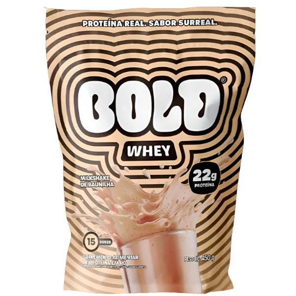 BOLD WHEY MILK SHAKE DE BAUNILHA (450G) BOLD SNACKS