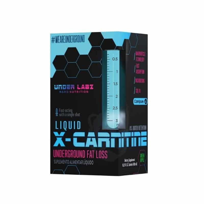 Liquid X-Carnitine 480ml| Sabor Maça Verde | Under Labz