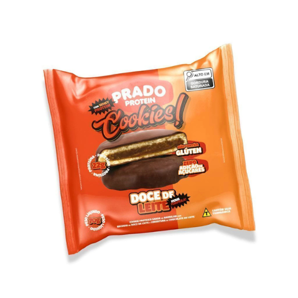 COOKIES D'WHEY DOCE DE LEITE (80G) PRADO PROTEIN