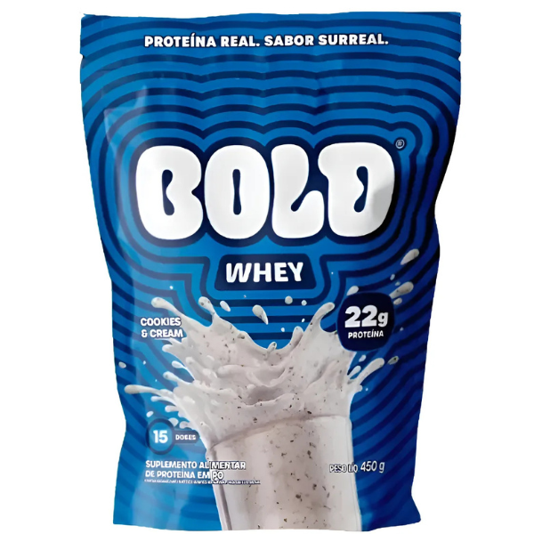 BOLD WHEY COOKIES E CREAM (450G) BOLD SNACKS