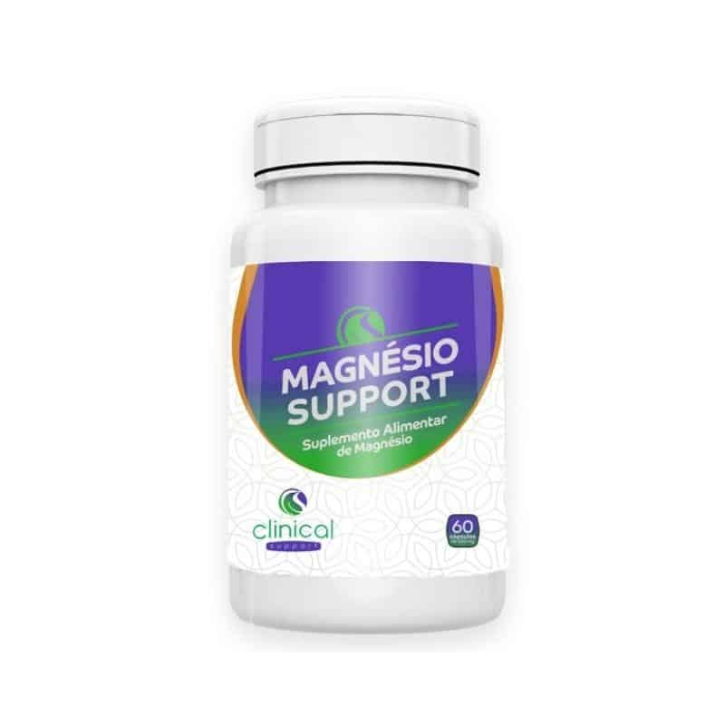 Magnésio Support | 60 Cápsulas | Clinical Support