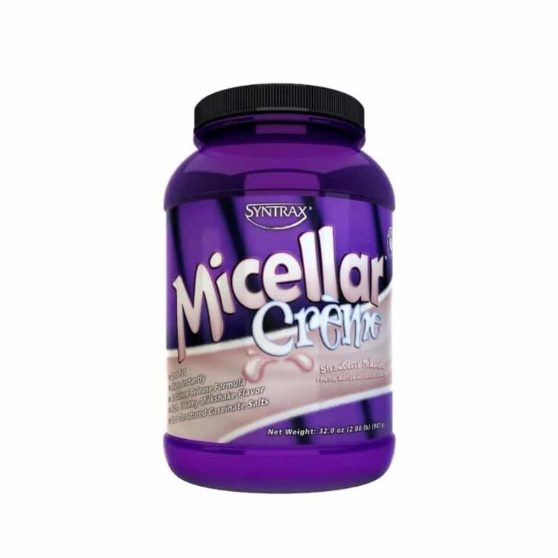 Caseína Micellar 900g | Sabor Morango | Syntrax