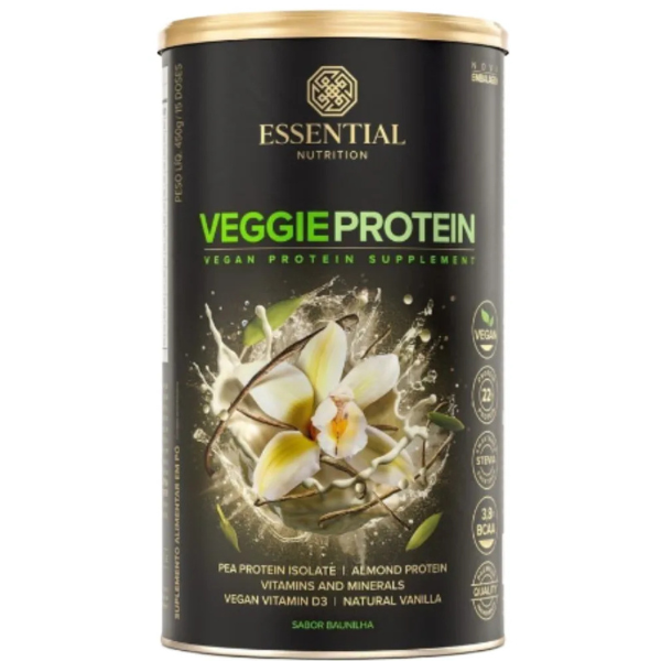 VEGGIE PROTEIN VANILLA (450G) ESSENTIAL