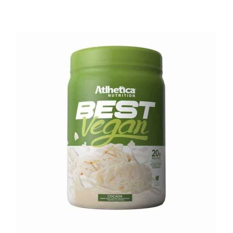 Best Vegan 500g | Proteina Vegana | Sabor Cocada | Atlhetica Nutrition