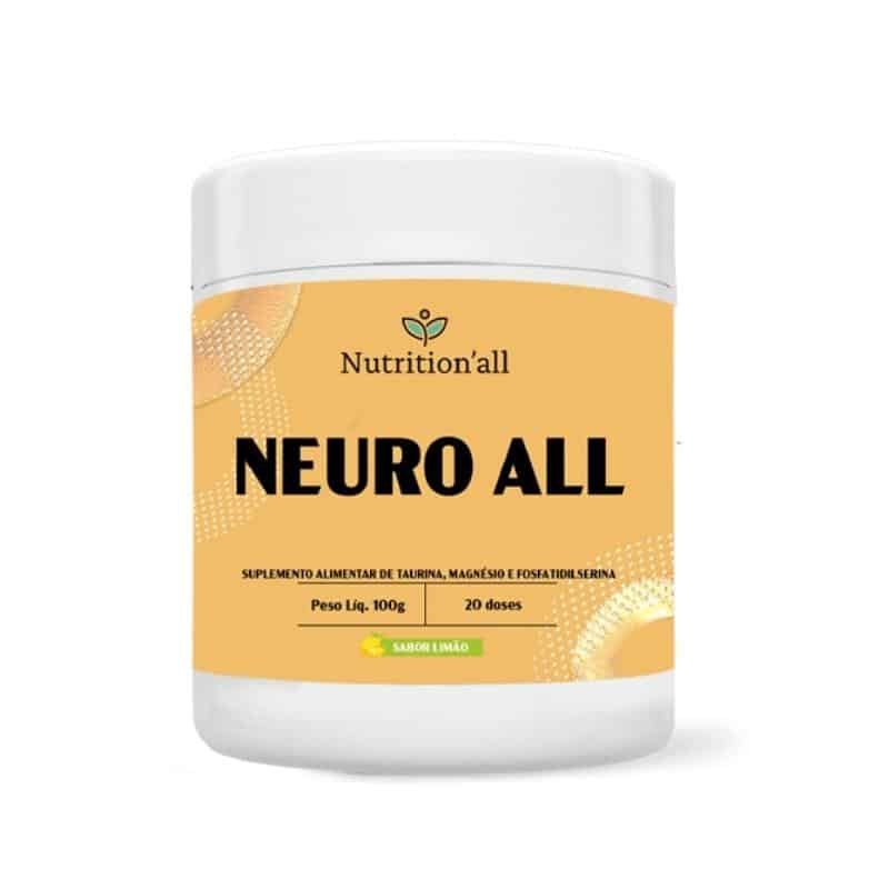 Neuro All 20 Doses 100g | Sabor Limão | Nutrition All