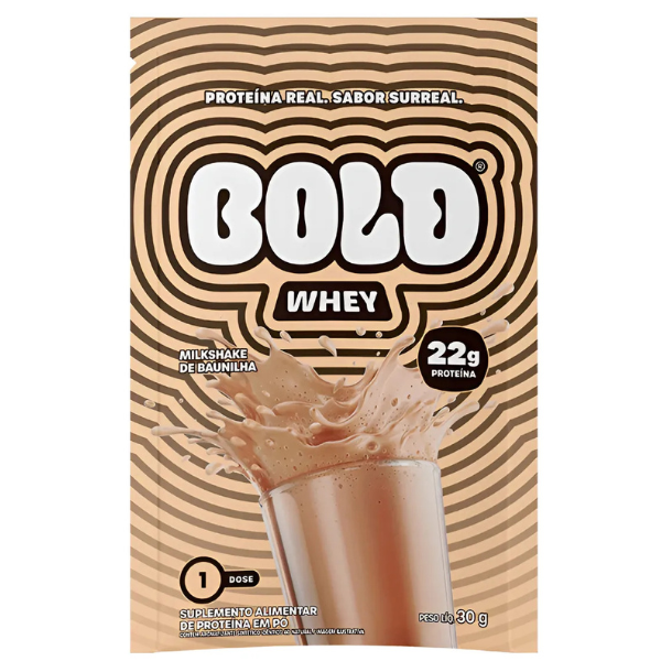 BOLD WHEY MILKSHAKE DE BAUNILHA (30G) BOLD SNACKS