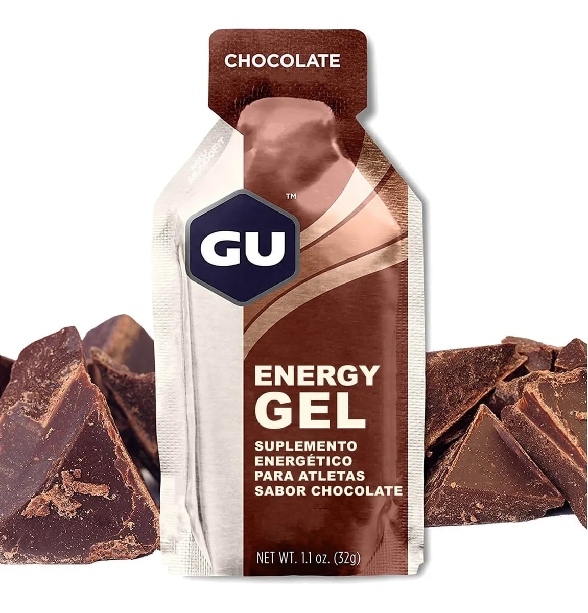 Energy Gel 32g | Sabor Chocolate | Caixa com 24uni | GU