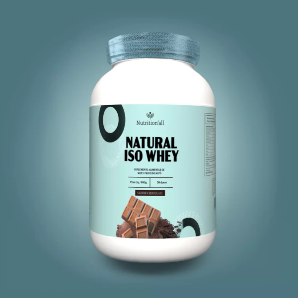 NATURAL ISO WHEY CHOCOLATE (900G) NUTRITIONALL