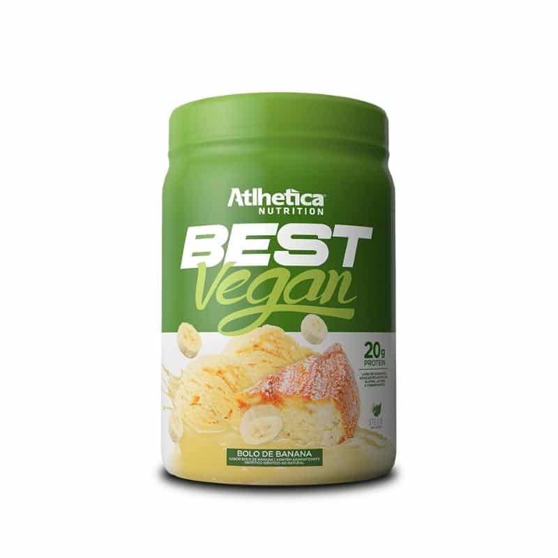 Best Vegan 500g | Proteina Vegana | Sabor Banana | Atlhetica Nutrition